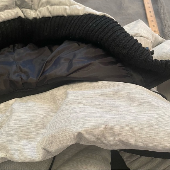 Oppenheimer Ladies Snow Parka Size Large Light Heathered Gray -Detach Hood - Picture 13 of 14